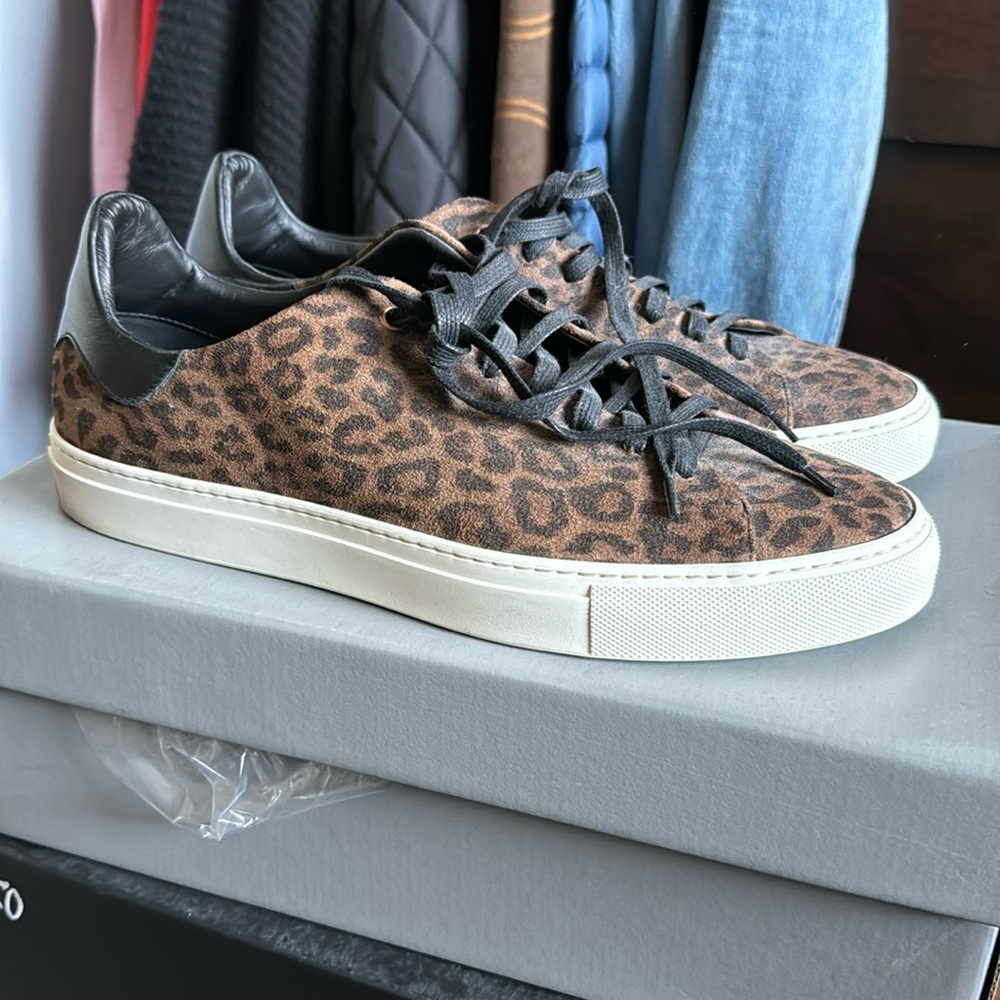Good Man Brand Leopard Sneaker Shoe Men Size 11